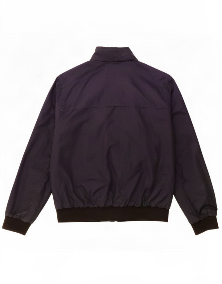 Marina Yachting Mens Bomber Jacket IT 54 2XL Navy Blue Polyester