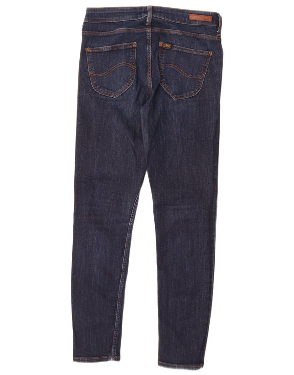 Lee Womens Scarlett Skinny Jeans W28 L27 Navy Blue Cotton