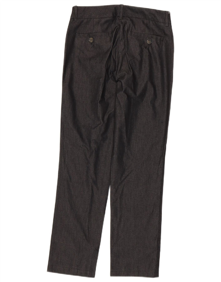 Max Mara Womens Weekend Straight Casual Trousers UK 8 Small W28 L28 Grey