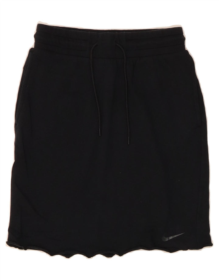 NIKE Womens Straight Skirt  XS W25  Black Cotton Vintage Nike and Second-Hand Nike from Messina Hembry 