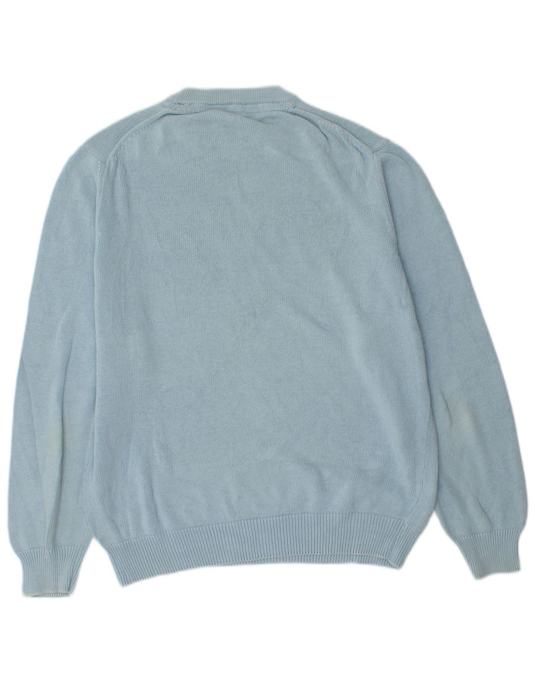 Marina Yachting Mens Crew Neck Jumper Sweater Medium Blue Cotton