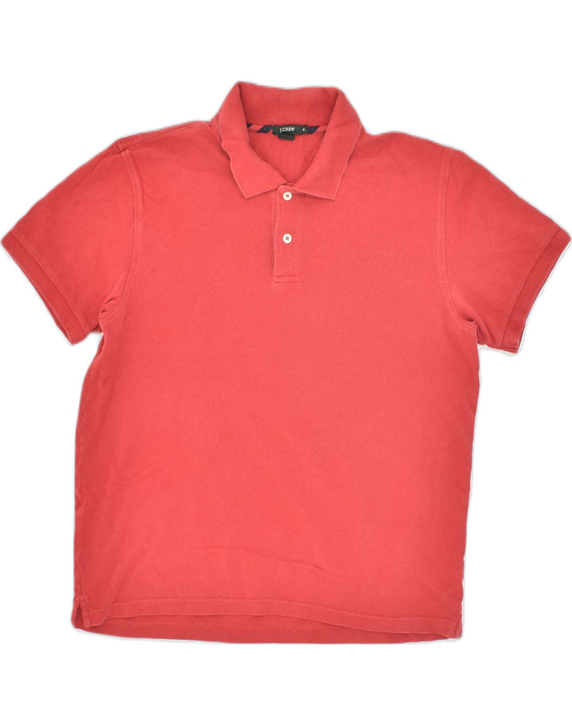 J. CREW Mens Polo Shirt Medium Red Cotton | Vintage J. Crew | Thrift | Second-Hand J. Crew | Used Clothing | Messina Hembry 