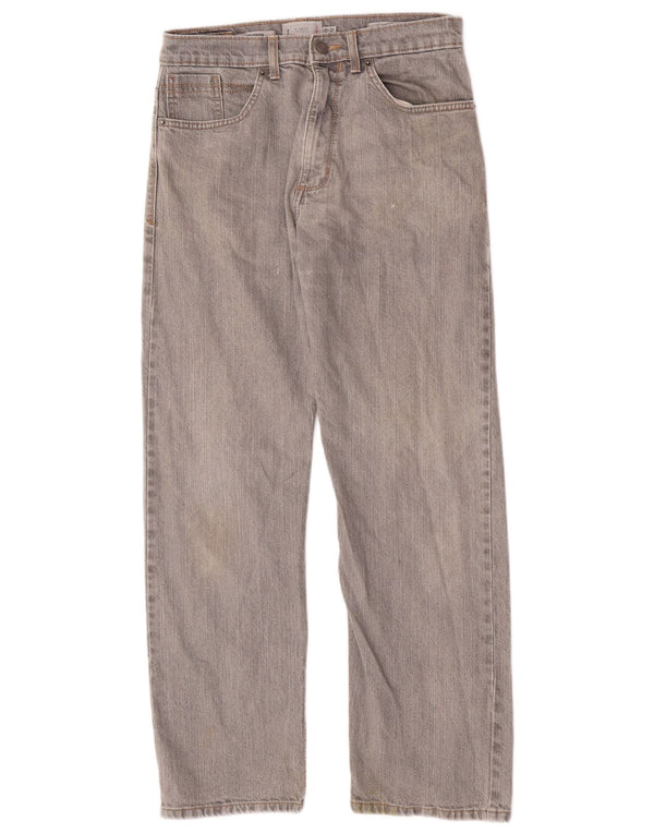 Marks & Spencer Womens Straight Jeans W30 L29 Grey Cotton
