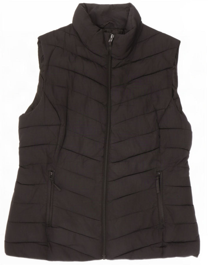 Mountain Warehouse Womens Padded Gilet UK 14 Large Black