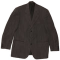 Ferre Mens 3 Button Blazer Jacket UK 38 Medium Grey