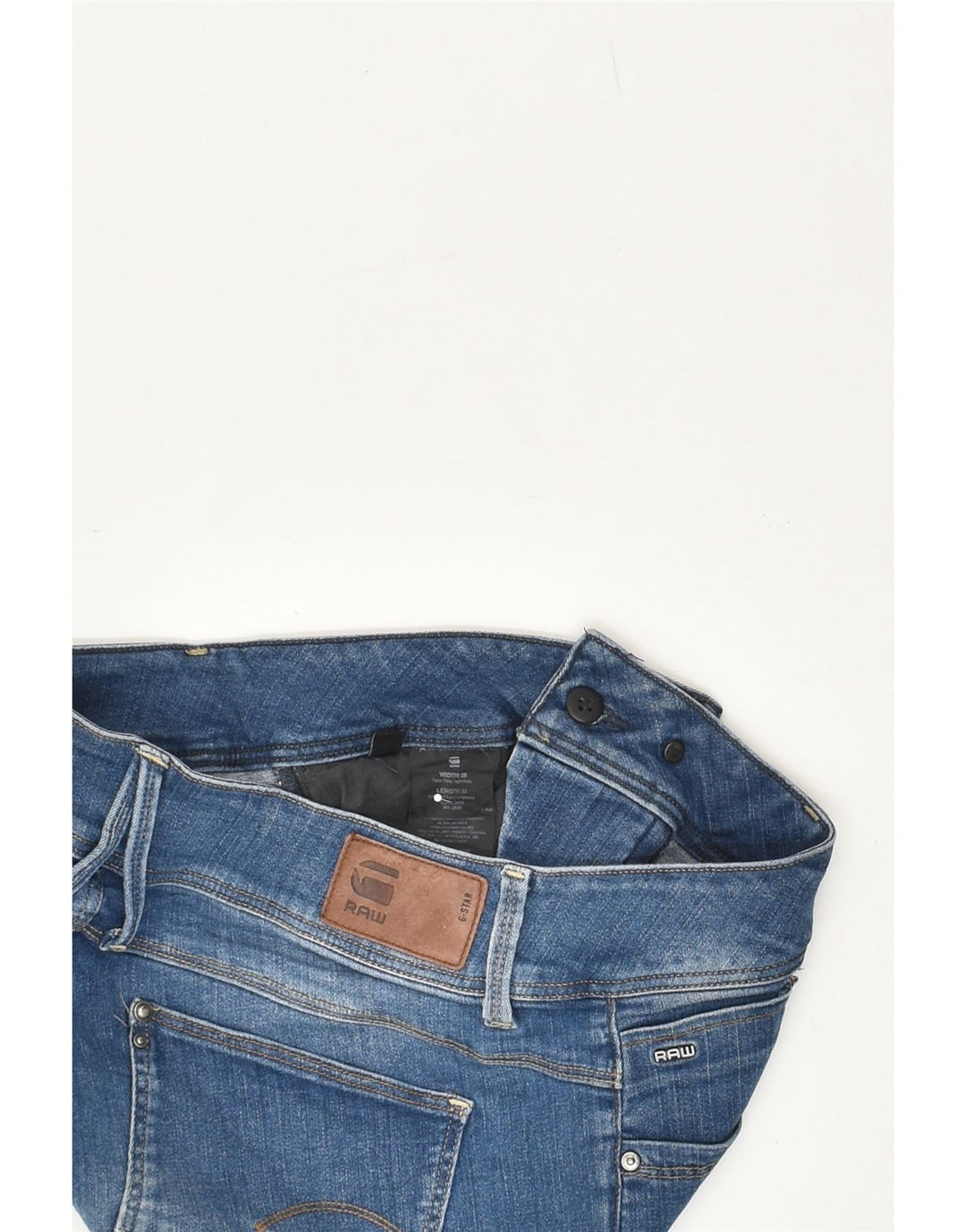 G-STAR Womens Slim Jeans W28 L26 Blue Cotton Vintage G-Star and Second-Hand G-Star from Messina Hembry 