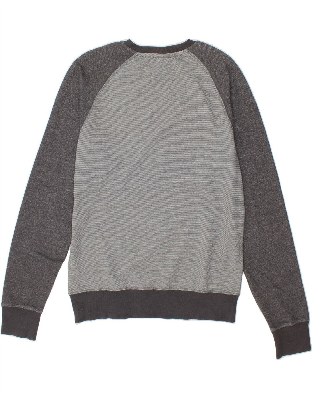 SALTROCK Mens Sweatshirt Jumper Small Grey Colourblock Cotton Vintage Saltrock and Second-Hand Saltrock from Messina Hembry 
