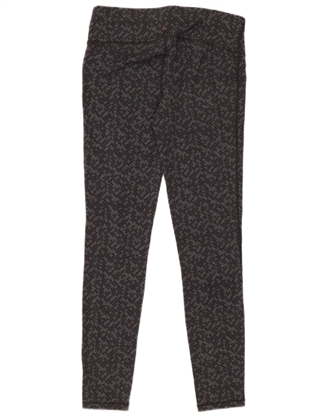 PRANA Womens Leggings UK 8 Small  Grey Geometric Nylon