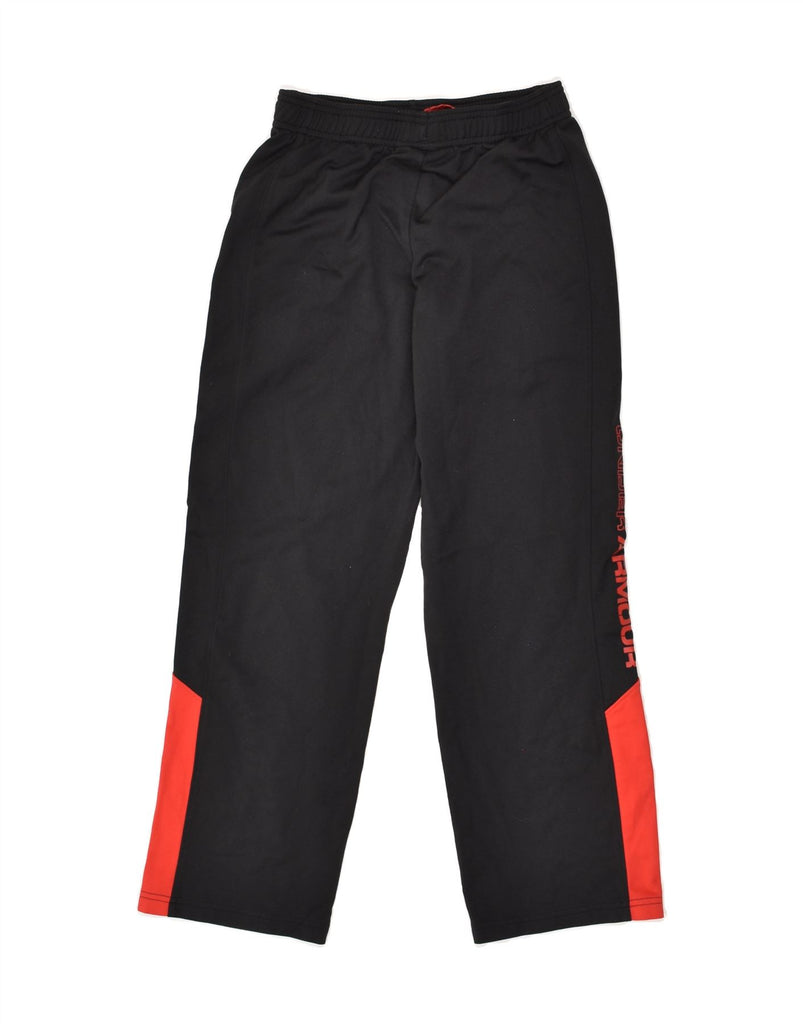 UNDER ARMOUR Boys Graphic Tracksuit Trousers 9-10 Years Medium Black | Vintage Under Armour | Thrift | Second-Hand Under Armour | Used Clothing | Messina Hembry 