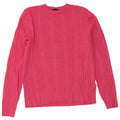Marks & Spencer Womens Crew Neck Jumper Sweater UK 14 Medium Pink Viscose