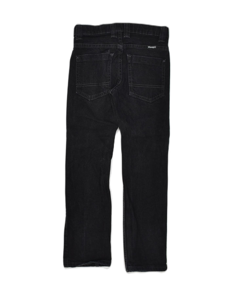 WRANGLER Boys Straight Jeans 9-10 Years W24 L23  Black Cotton | Vintage Wrangler | Thrift | Second-Hand Wrangler | Used Clothing | Messina Hembry 