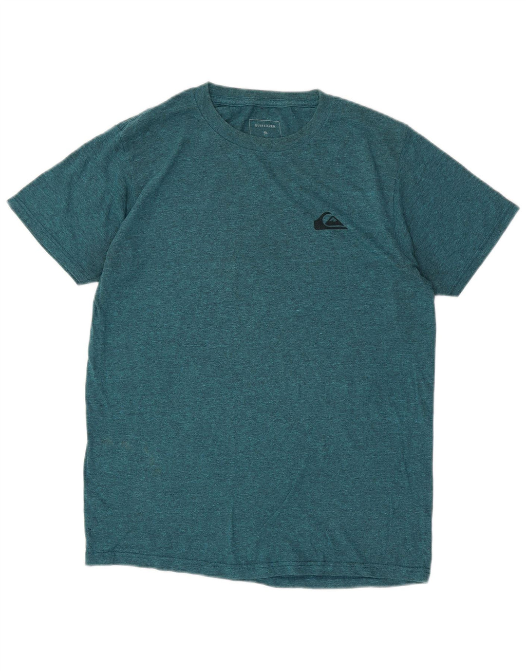 Quiksilver Mens Regular Fit T-Shirt Top Medium Blue Cotton