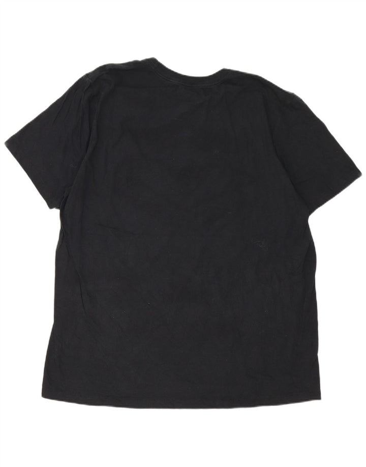 Nike Mens Graphic T-Shirt Top XL Black Cotton