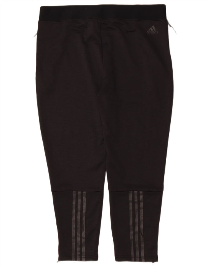 Adidas Womens Tracksuit Trousers UK 16/18 Large  Black Polyester
