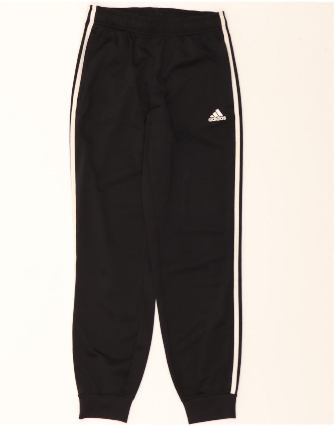 ADIDAS Mens Tracksuit Trousers Joggers Small  Black Polyester Vintage Adidas and Second-Hand Adidas from Messina Hembry 