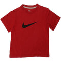 NIKE Boys Graphic T-Shirt Top 5-6 Years Medium  Red Vintage Nike and Second-Hand Nike from Messina Hembry 