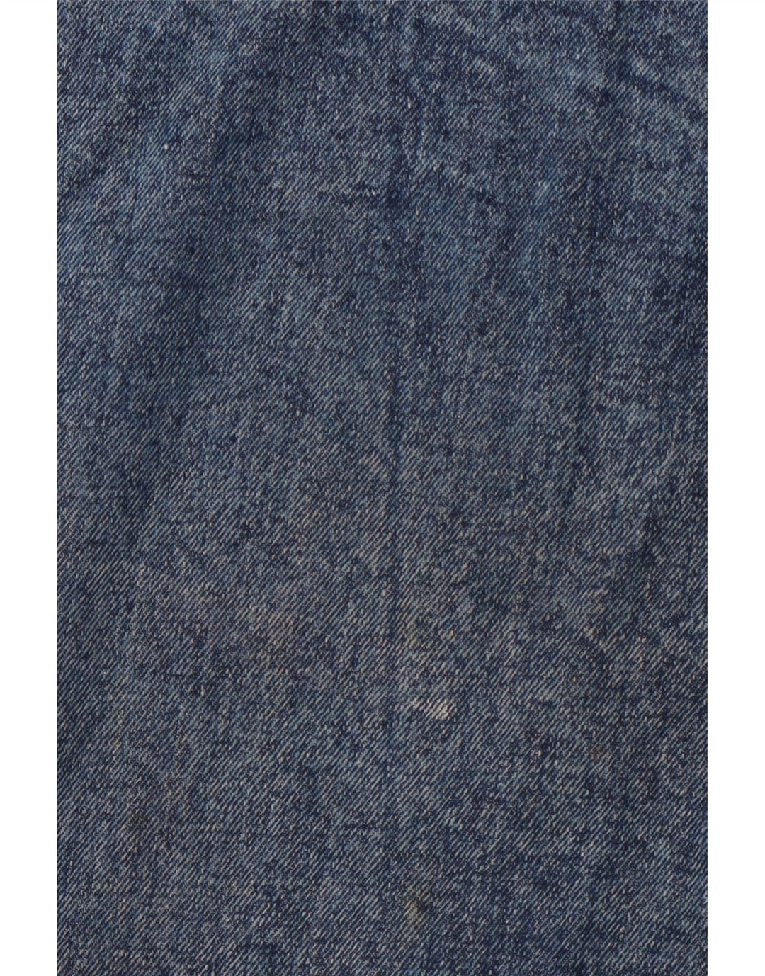 VINTAGE Womens Denim Skirt W30 Medium  Blue Colourblock