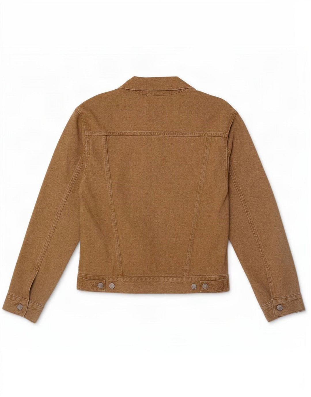 Levi's Mens Denim Jacket UK 36 Small Beige Cotton