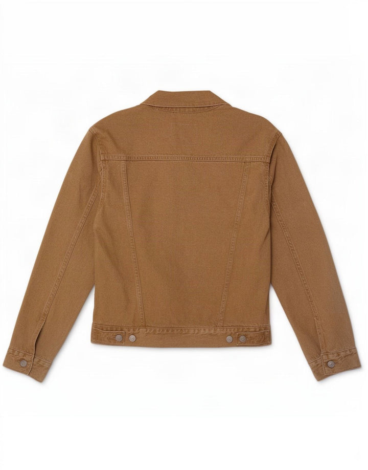 Levi's Mens Denim Jacket UK 36 Small Beige Cotton