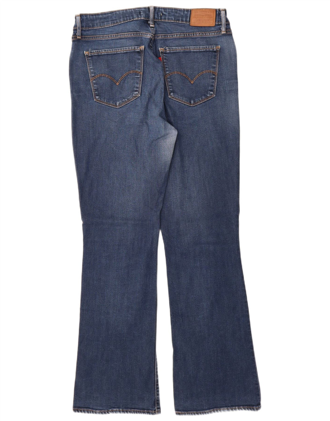 Levi's Womens 725 High Rise Bootcut Jeans W31 L32 Blue Cotton