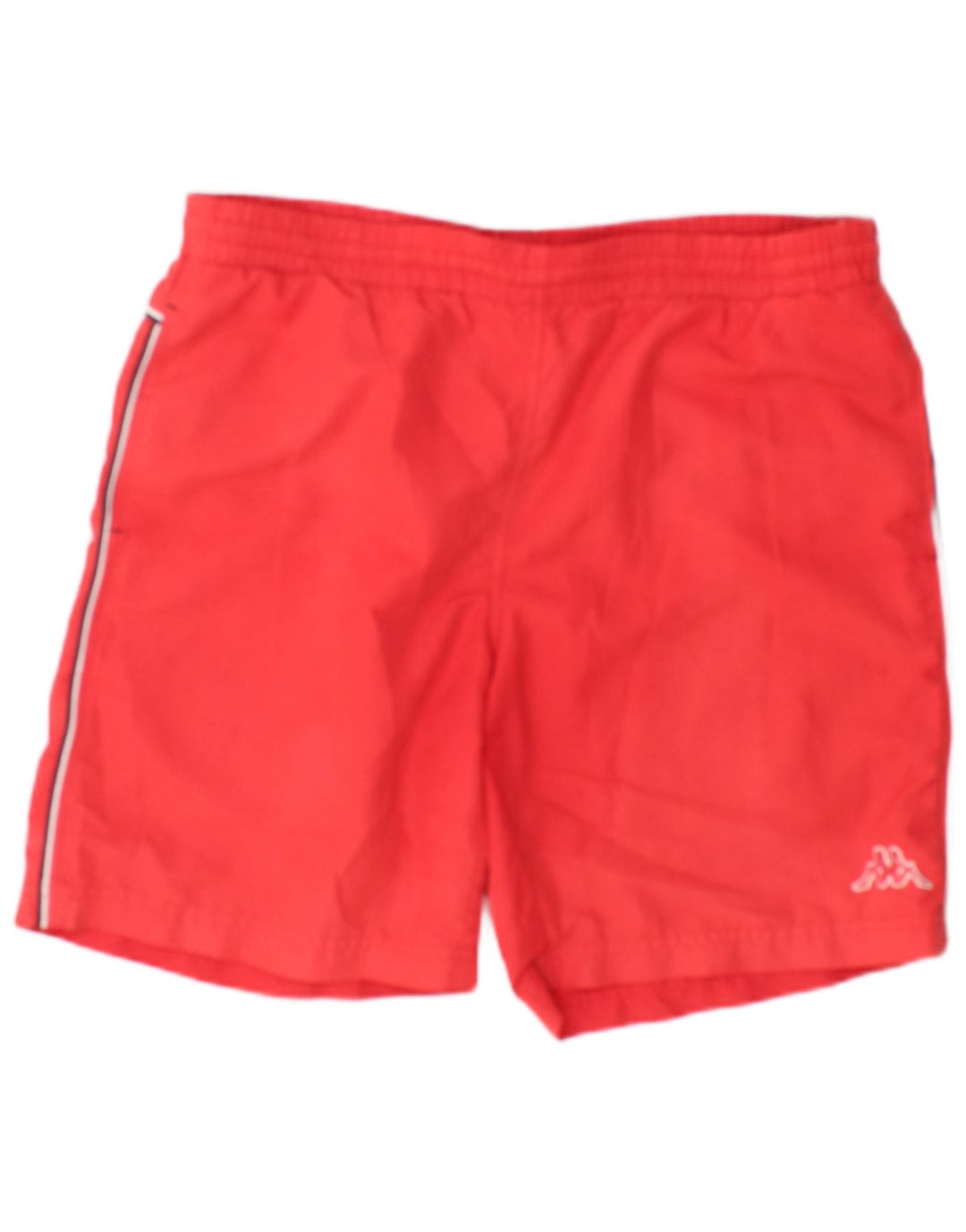 Kappa Mens Swimming Shorts Medium Red Colourblock Polyester
