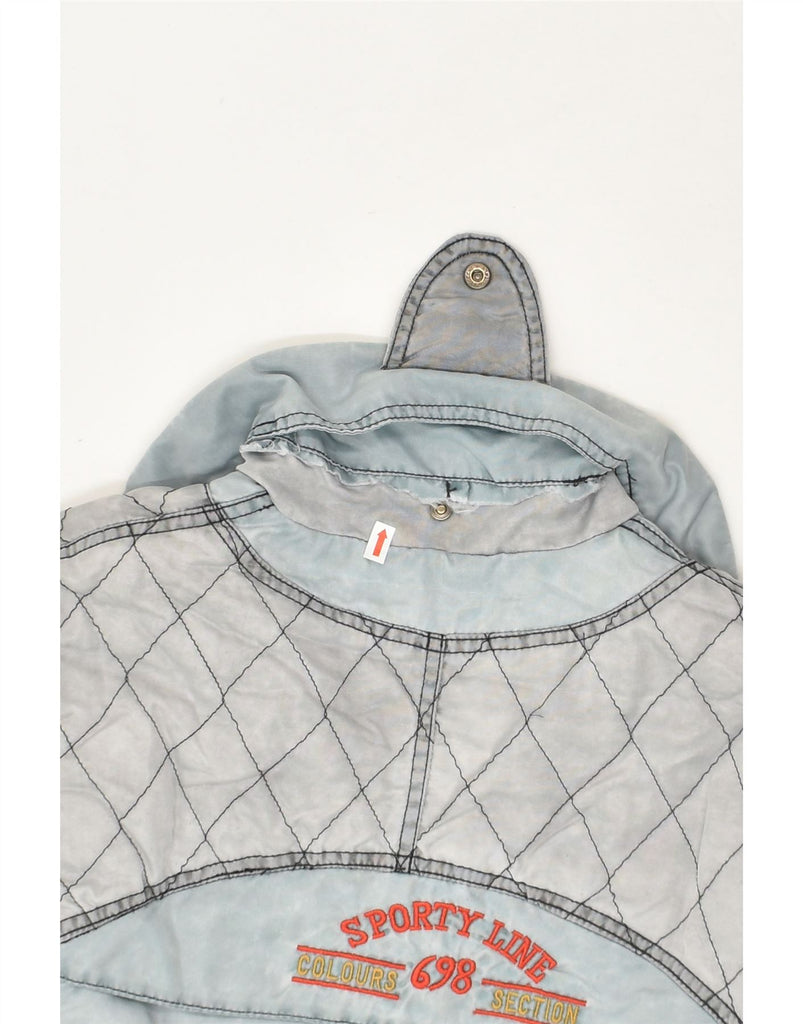 VINTAGE Womens Graphic Ski Jacket UK 18 XL Grey | Vintage Vintage | Thrift | Second-Hand Vintage | Used Clothing | Messina Hembry 