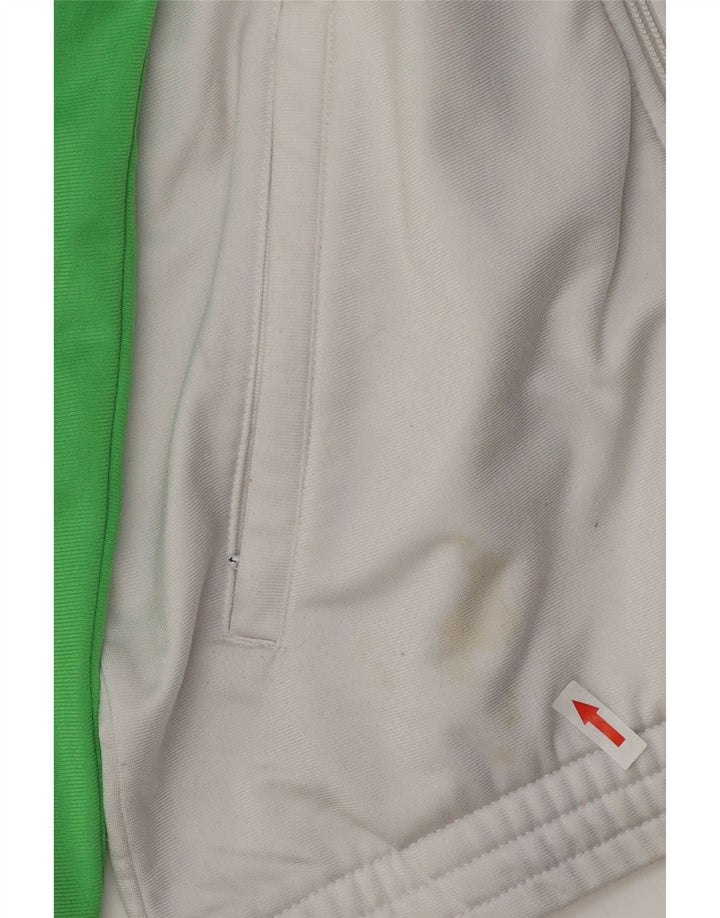 ADIDAS Mens Tracksuit Top Jacket UK 40/42 Medium White Colourblock