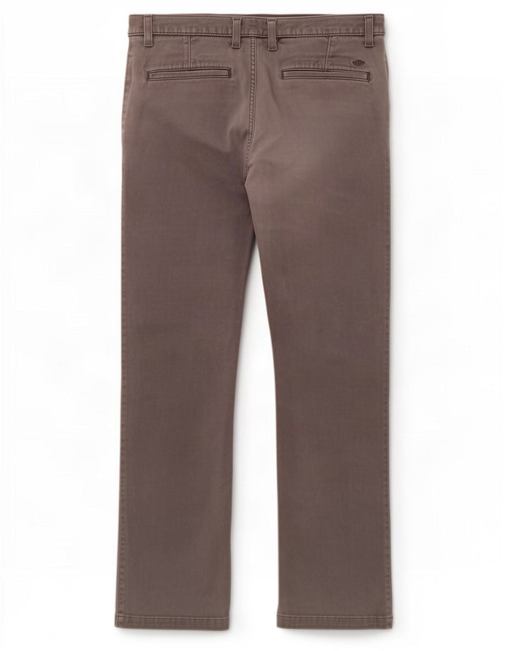 Dockers Mens Slim Chino Trousers W32 L29 Grey Cotton