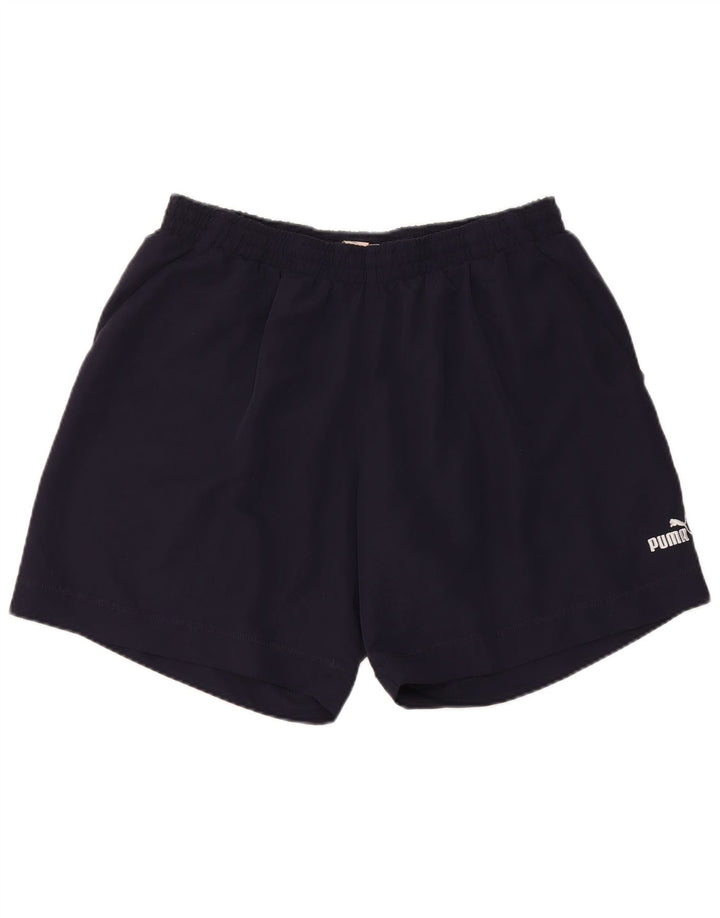 Puma Mens Swimming Shorts XL  Navy Blue Polyester