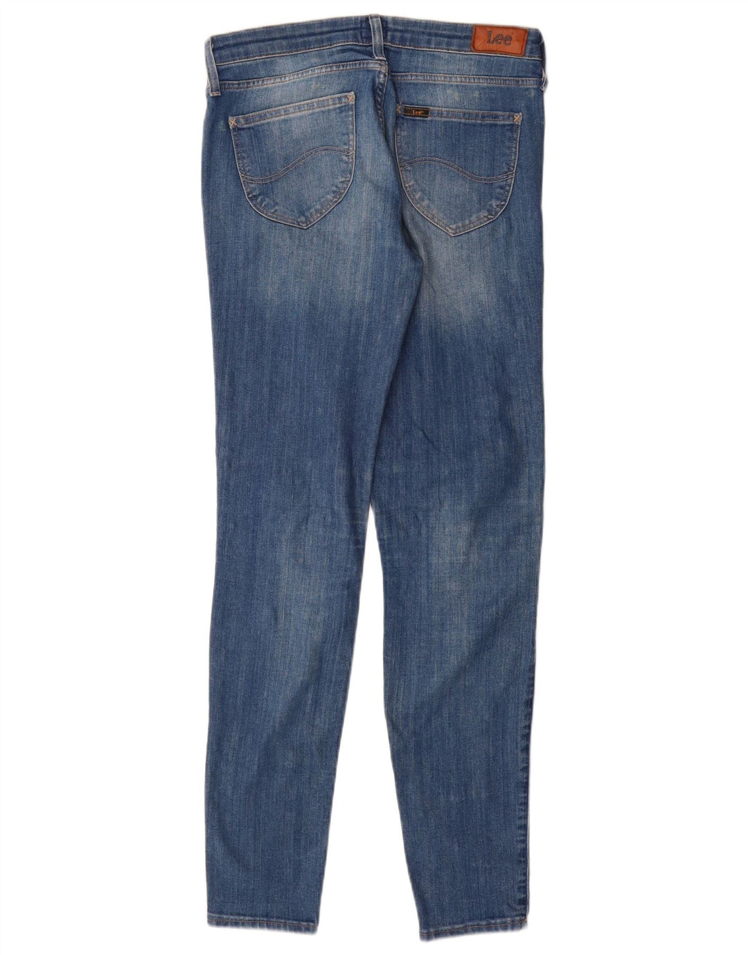 Lee Womens Scarlett Skinny Jeans W28 L31 Blue Cotton