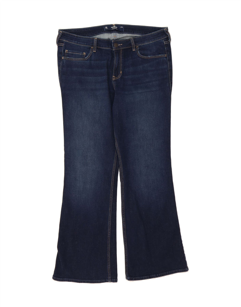 HOLLISTER Womens California Bootcut Jeans UK 16 Large W33 L30 Blue Vintage Hollister and Second-Hand Hollister from Messina Hembry 