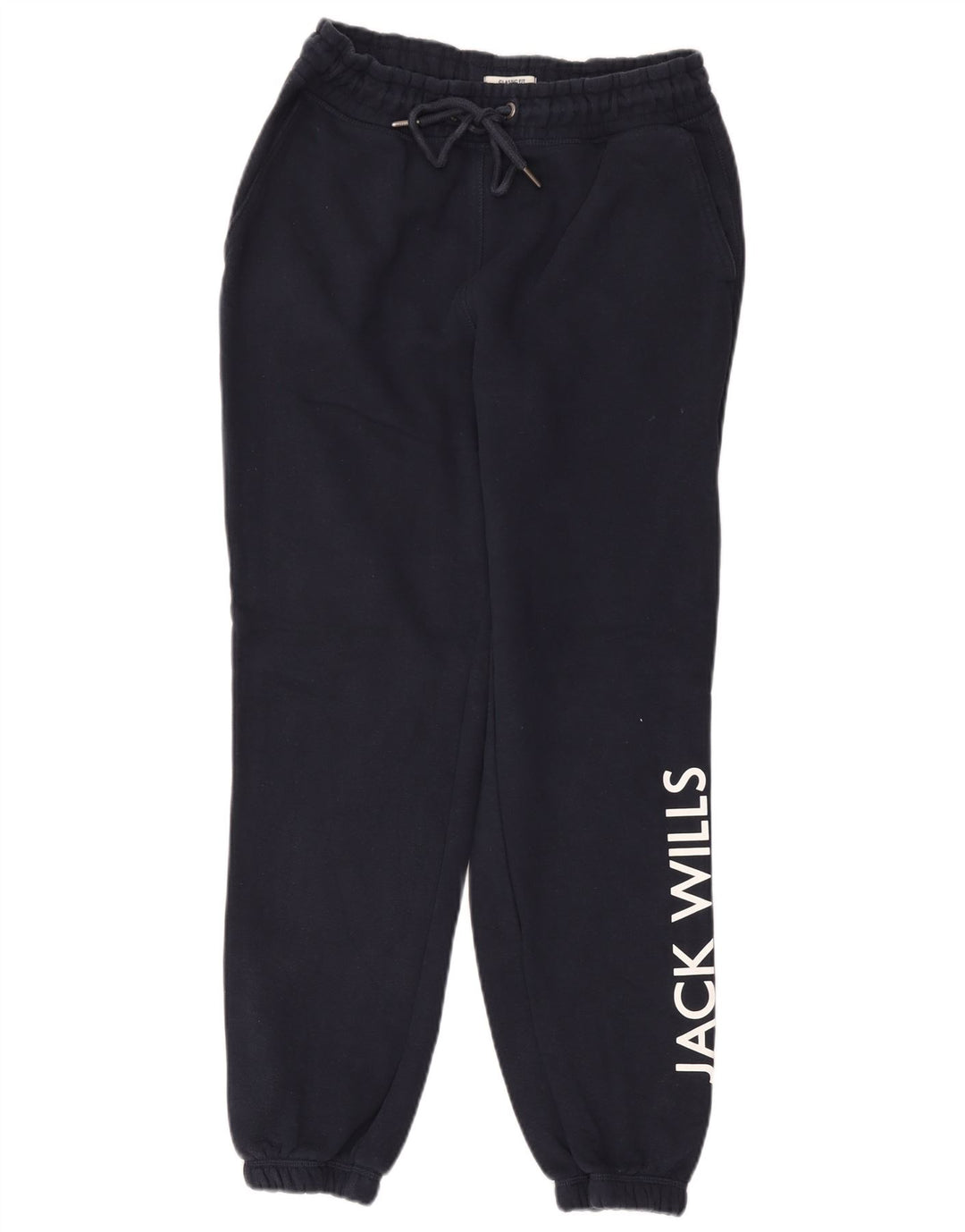 Jack Wills Mens Graphic Tracksuit Trousers Joggers Medium Navy Blue
