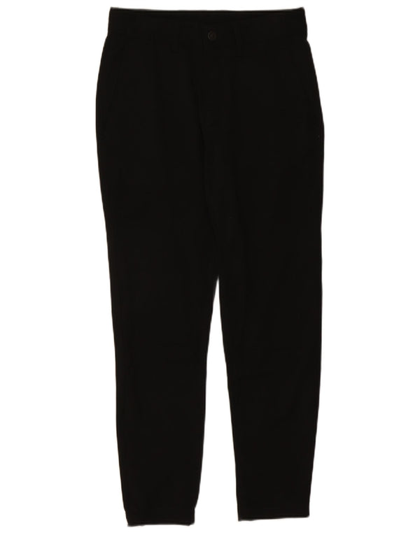 Zara Mens Slim Chino Trousers EU 36 XS W29 L27 Black Polyester