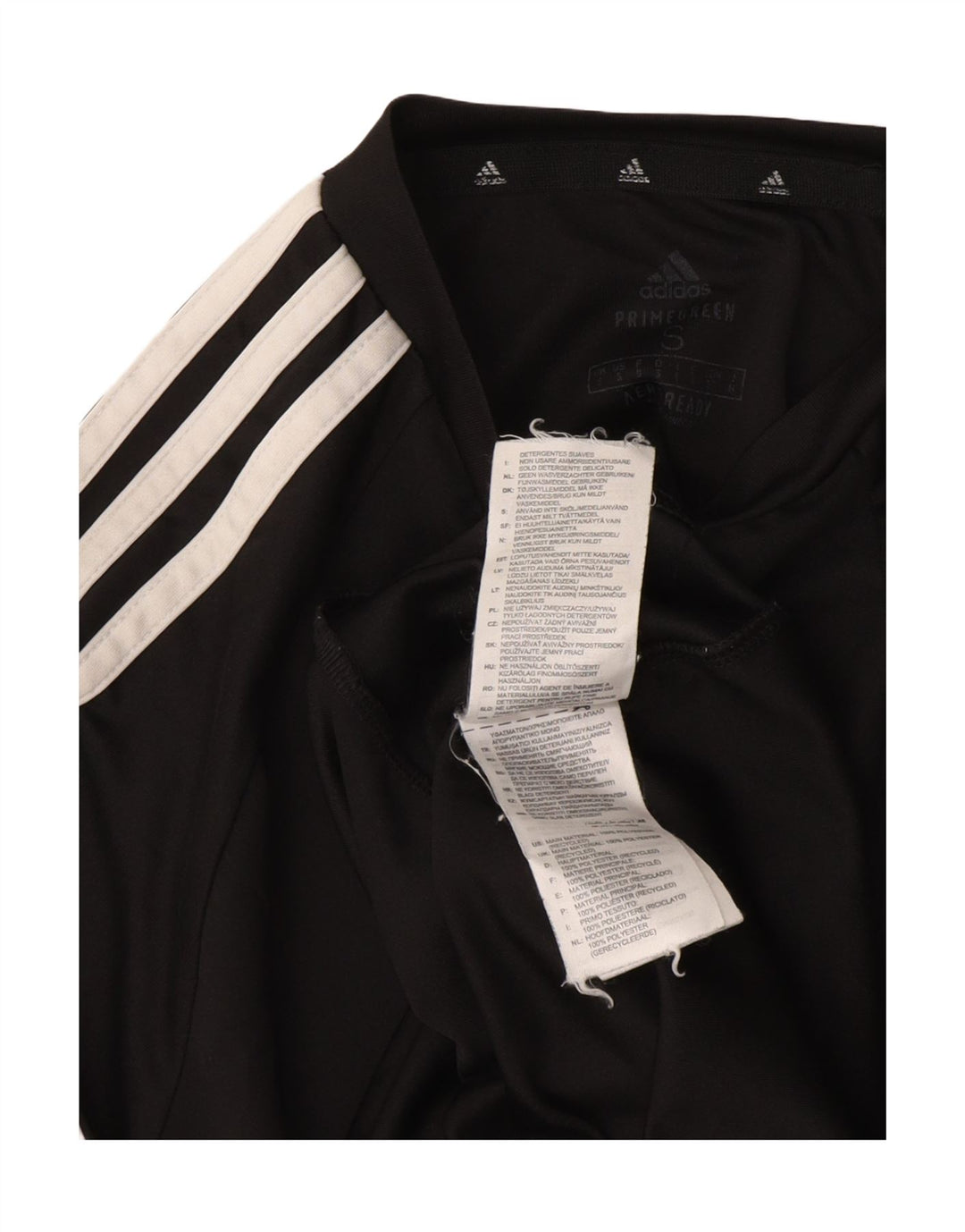 Adidas Mens Aeroready Graphic T-Shirt Top Small Black Polyester