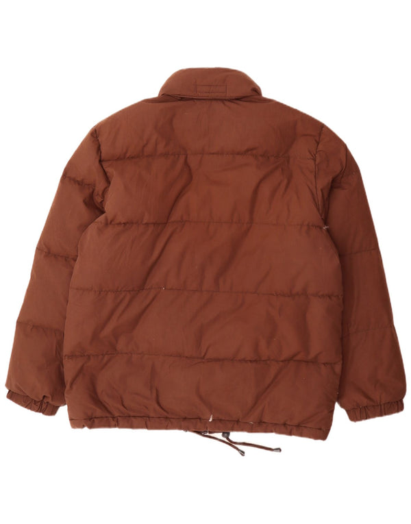 Sergio Tacchini Mens Padded Jacket UK 38 Medium Brown