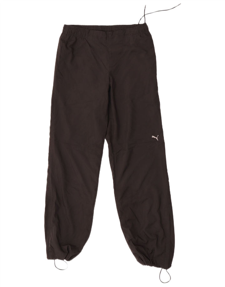 Puma Womens Tracksuit Trousers Joggers UK 10 Small Black Polyester