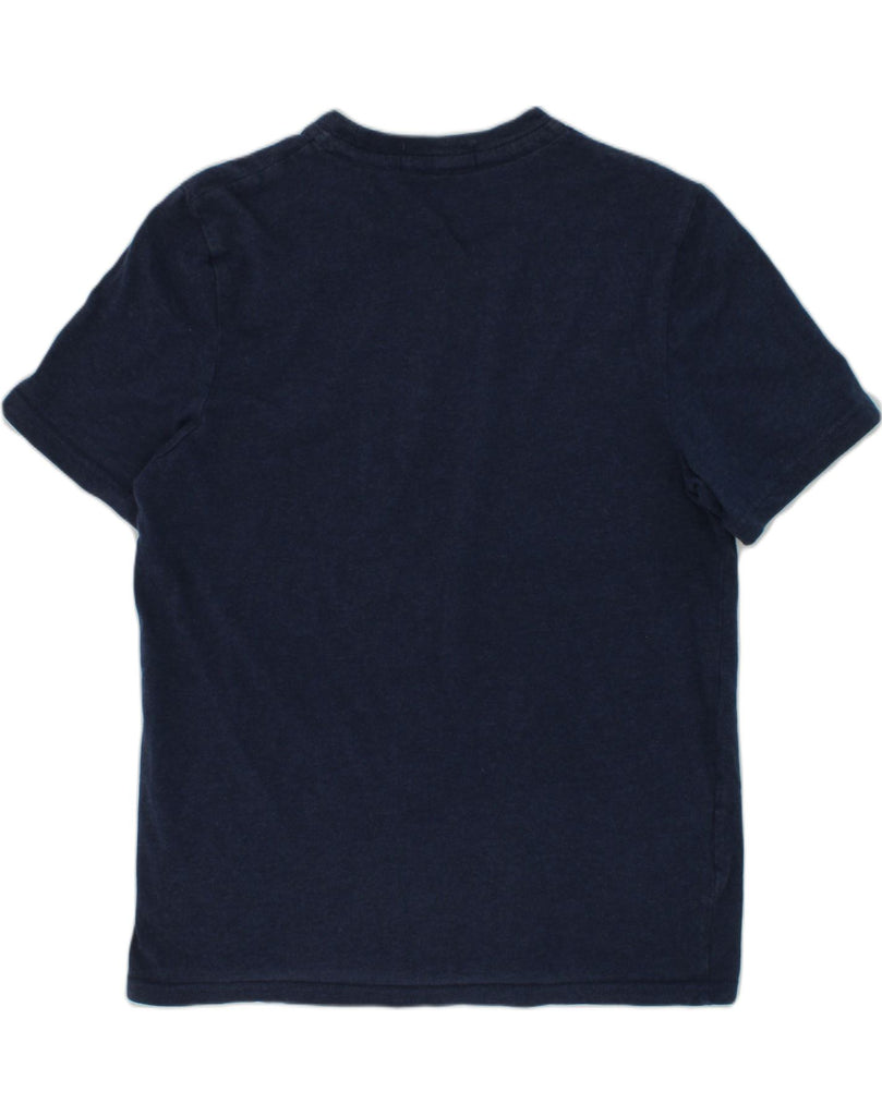 FRED PERRY Boys T-Shirt Top 10-11 Years Medium Navy Blue Cotton | Vintage Fred Perry | Thrift | Second-Hand Fred Perry | Used Clothing | Messina Hembry 
