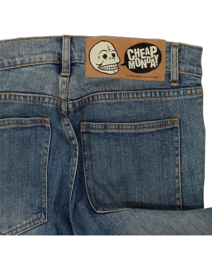 CHEAP MONDAY Mens Skinny Jeans W31 L34  Blue Cotton | Vintage Cheap Monday | Thrift | Second-Hand Cheap Monday | Used Clothing | Messina Hembry 