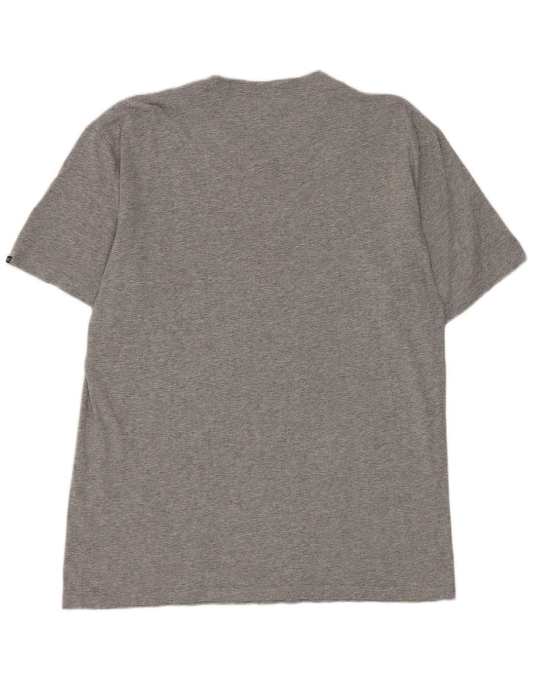 VANS Mens Classic Fit T-Shirt Top Large Grey Flecked Cotton