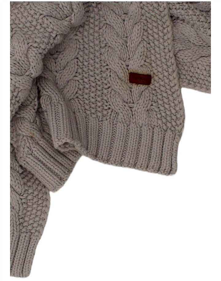 Barbour Womens Knit Rectangle Scarf One Size Grey