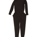 Michael Kors Womens Long Sleeve Jumpsuit UK 6 XS Black Polyester