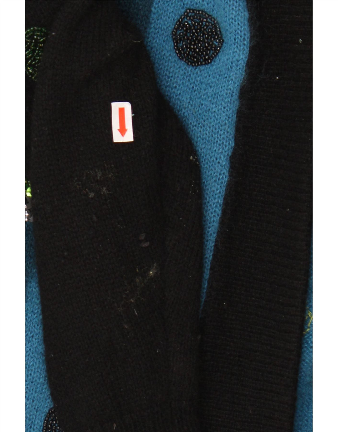 TOPLIKE Womens Oversized Longline Cardigan Sweater EU 40 Medium Blue