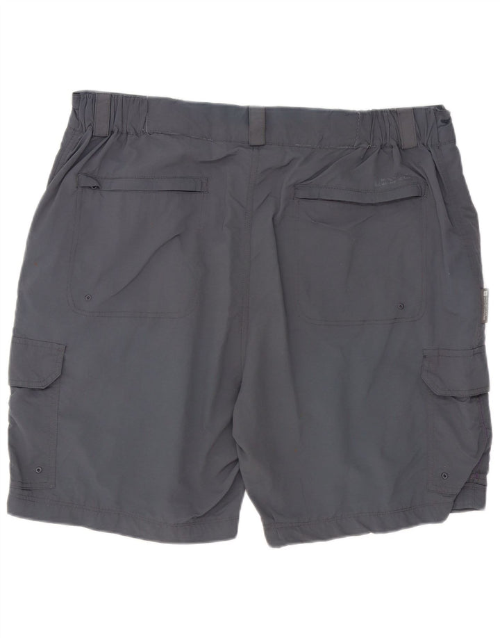 Mountain Warehouse Mens Cargo Shorts W40 XL Grey Nylon