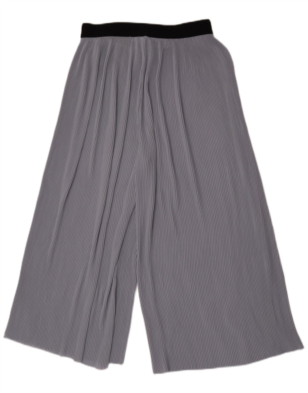 Zara Womens Cullotes Capri Trousers Medium W28 L21 Blue Colourblock