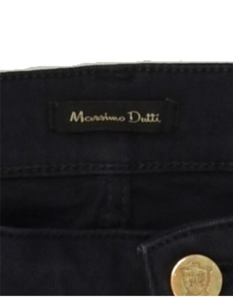 MASSIMO DUTTI Womens Skinny Casual Trousers W32 L31 Navy Blue Vintage Massimo Dutti and Second-Hand Massimo Dutti from Messina Hembry 