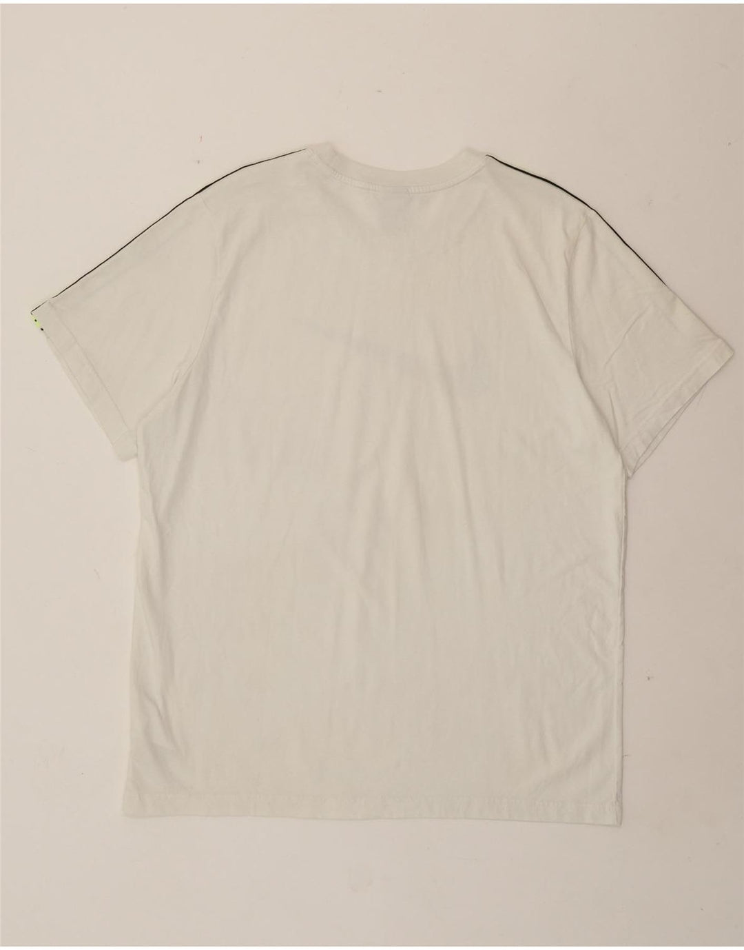 Nike Mens Graphic T-Shirt Top XL Off White Cotton