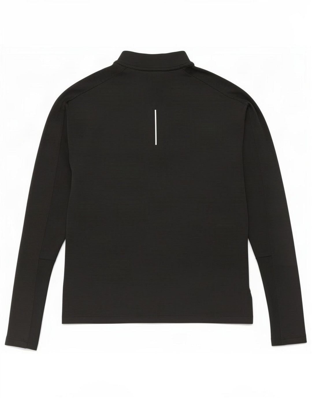 Nike Mens Dri Fit Zip Neck Pullover Tracksuit Top XS Black Polyester