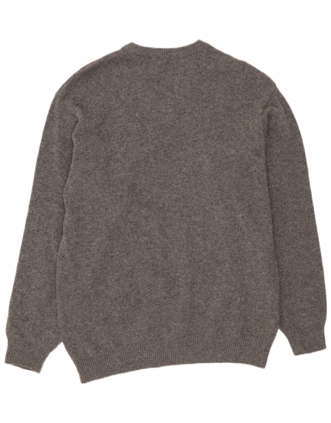 SERGIO TACCHINI Mens V-Neck Jumper Sweater Large Grey