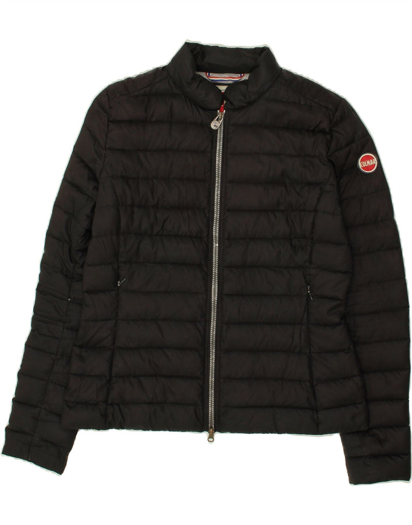 COLMAR Womens Padded Jacket IT 46 Large Black Vintage Colmar and Second-Hand Colmar from Messina Hembry 