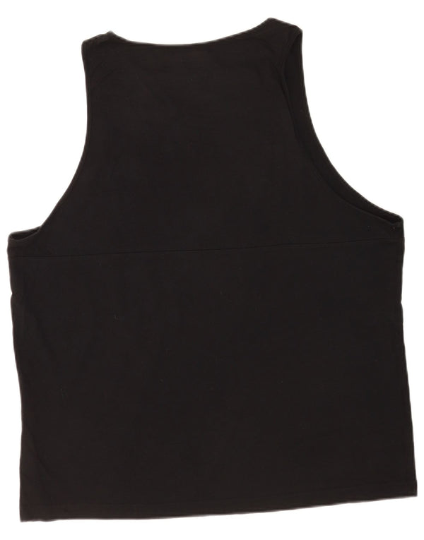 Kappa Mens Graphic Vest Top XL Black